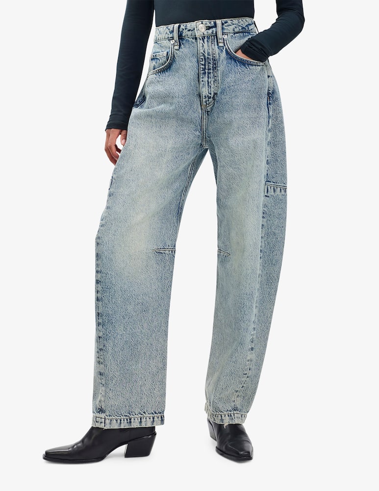 Rag & Bone Jeans barrel a vita alta Charlie - immagine 1