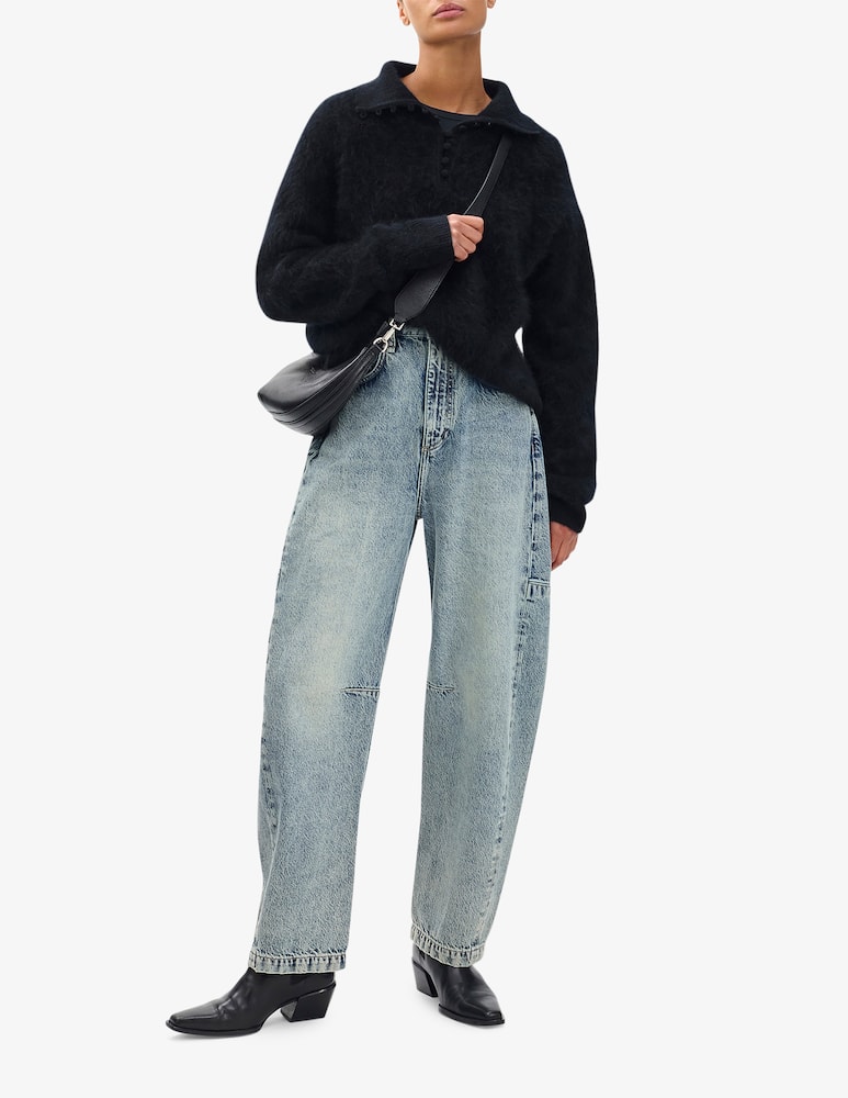 Rag & Bone Jeans barrel a vita alta Charlie - immagine 2