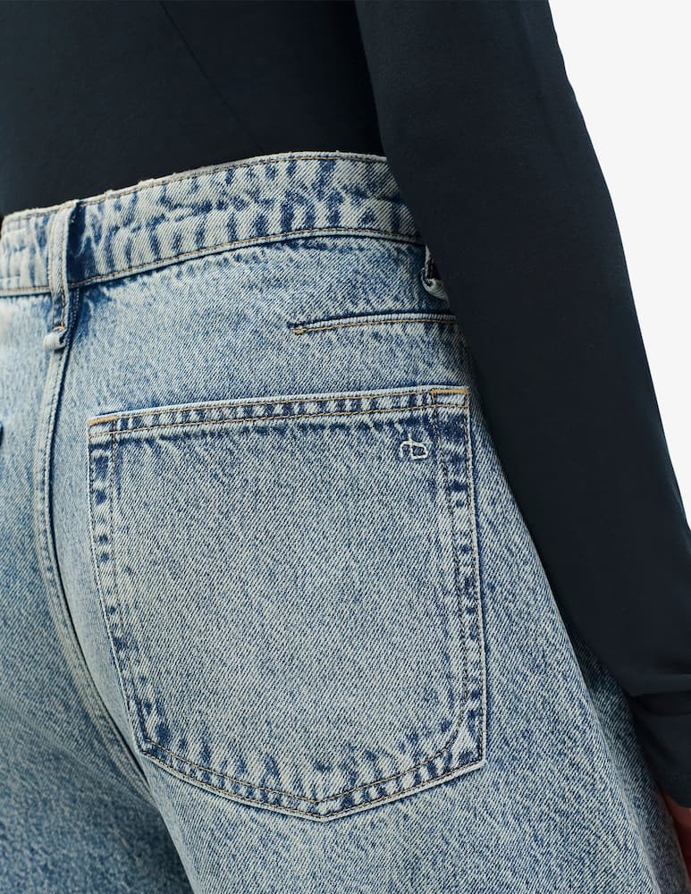 Rag & Bone Jeans barrel a vita alta Charlie - immagine 4