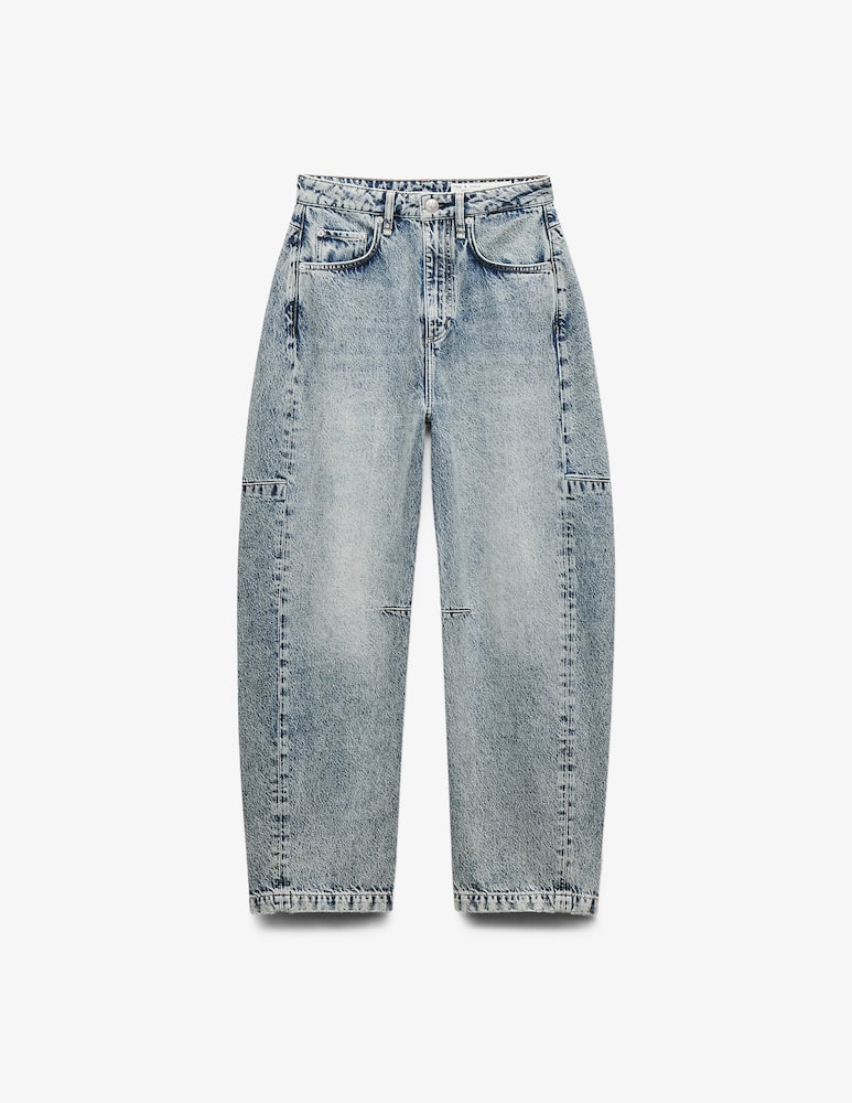 Rag & Bone Jeans barrel a vita alta Charlie - immagine 5