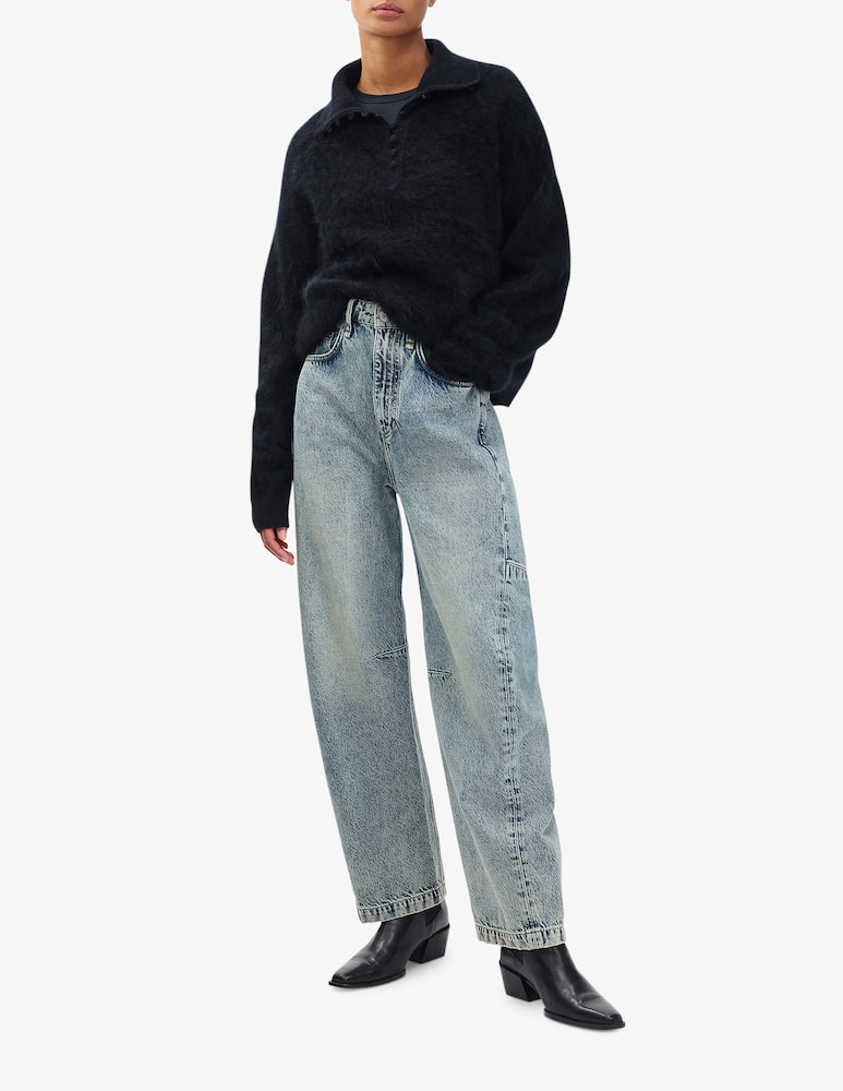 Rag & Bone Jeans barrel a vita alta Charlie - immagine 6