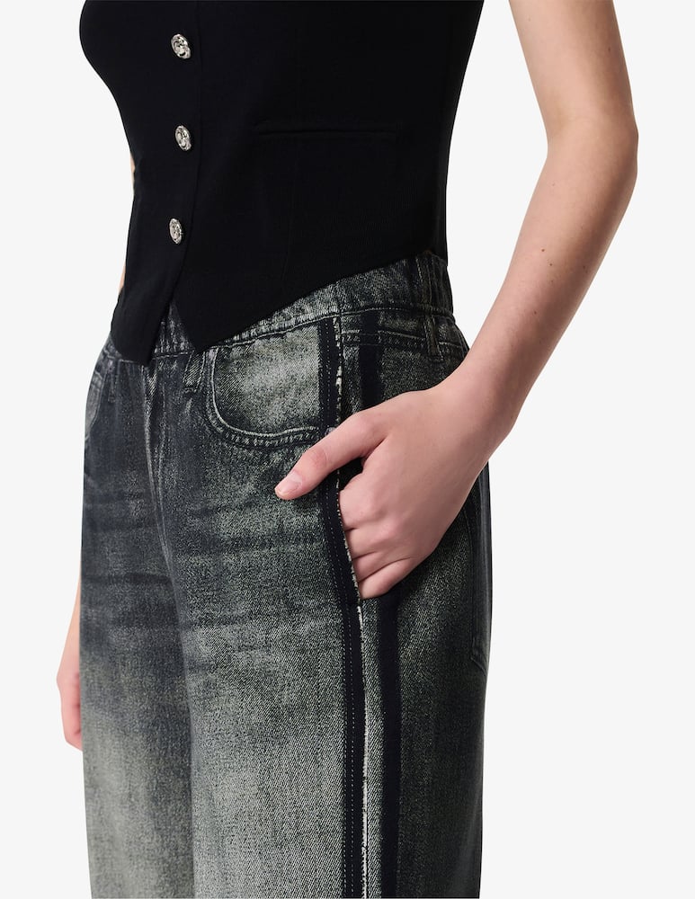 Rag & Bone Miramar terry wide track trousers - picture 4