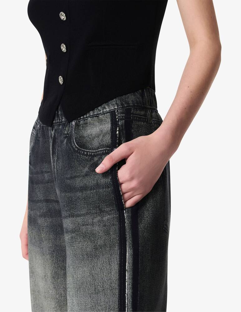 rinascente Rag & Bone Pantaloni effetto jeans a gamba larga Miramar