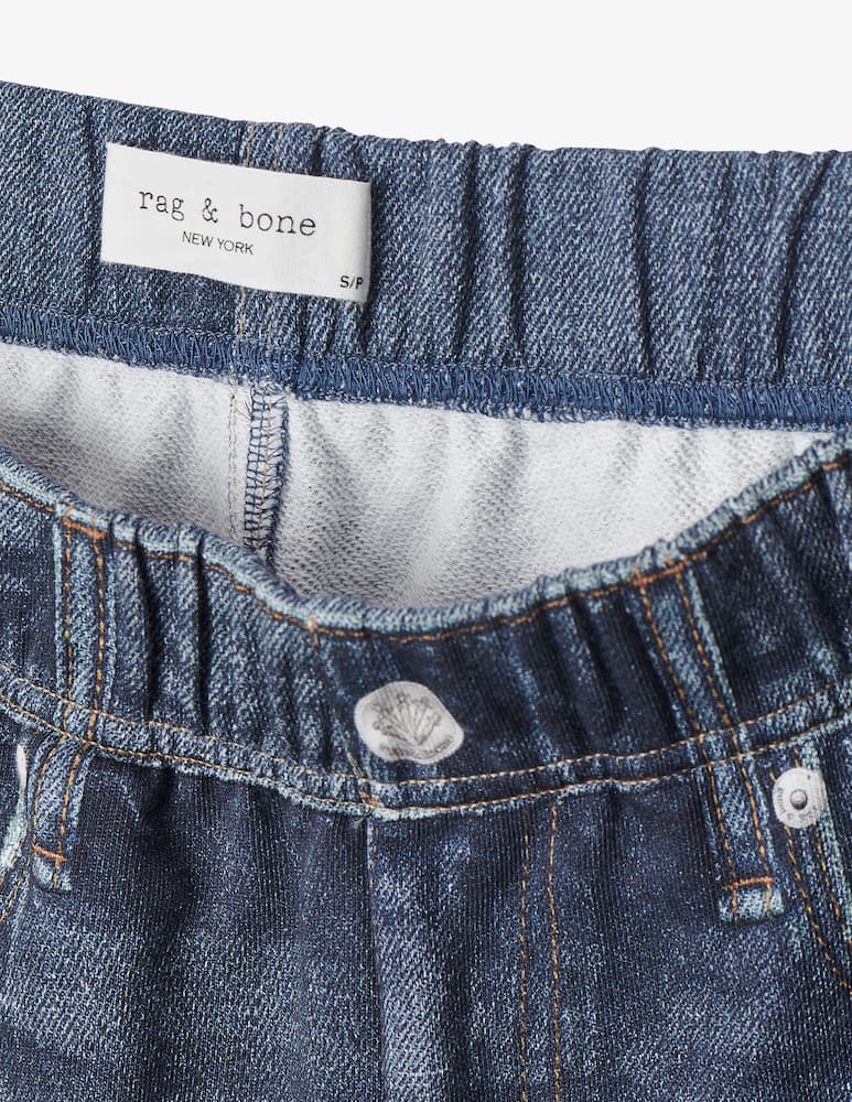 rinascente Rag & Bone Pantaloni corti di jeans Miramar Terry Walking