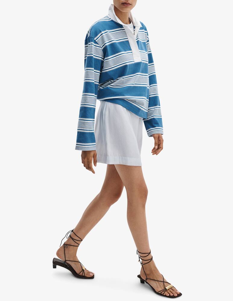 rinascente Rag & Bone Polo a righe maniche lunghe