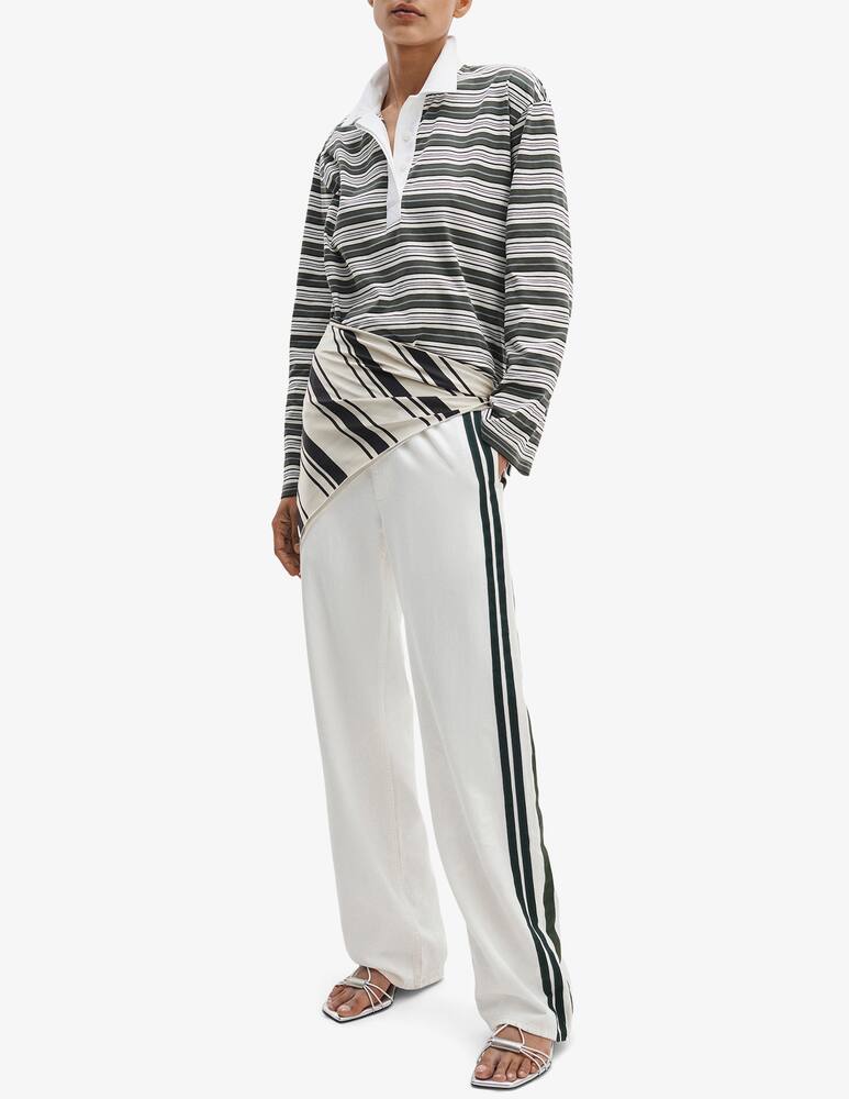 rinascente Rag & Bone Polo a righe a maniche lunghe