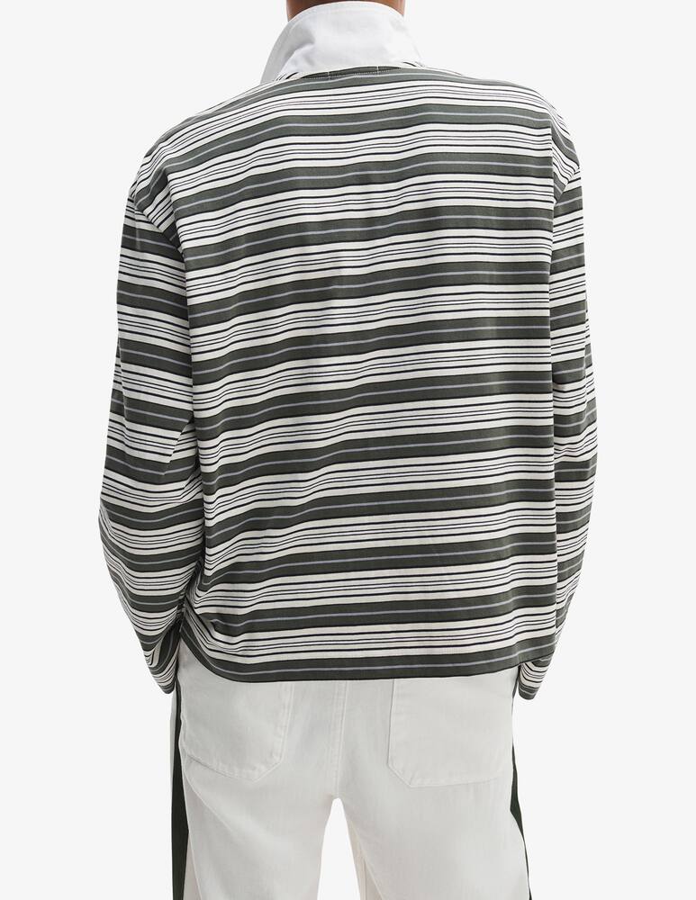 rinascente Rag & Bone Polo a righe a maniche lunghe