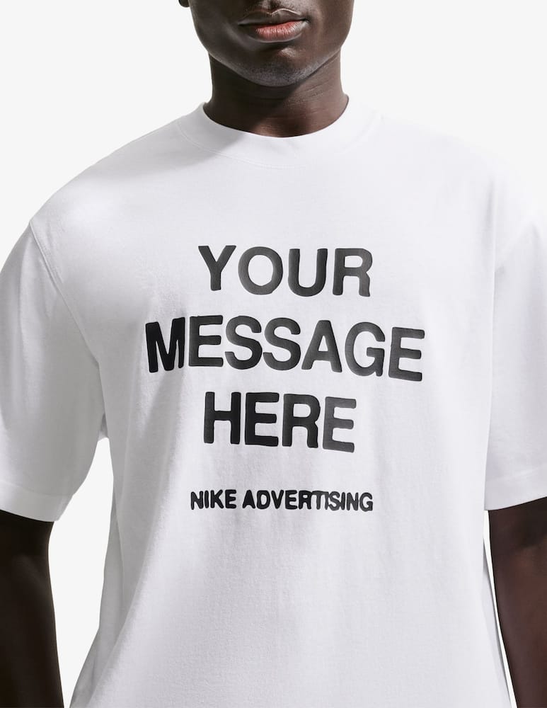 rinascente Nike T-shirt con stampa Your Message