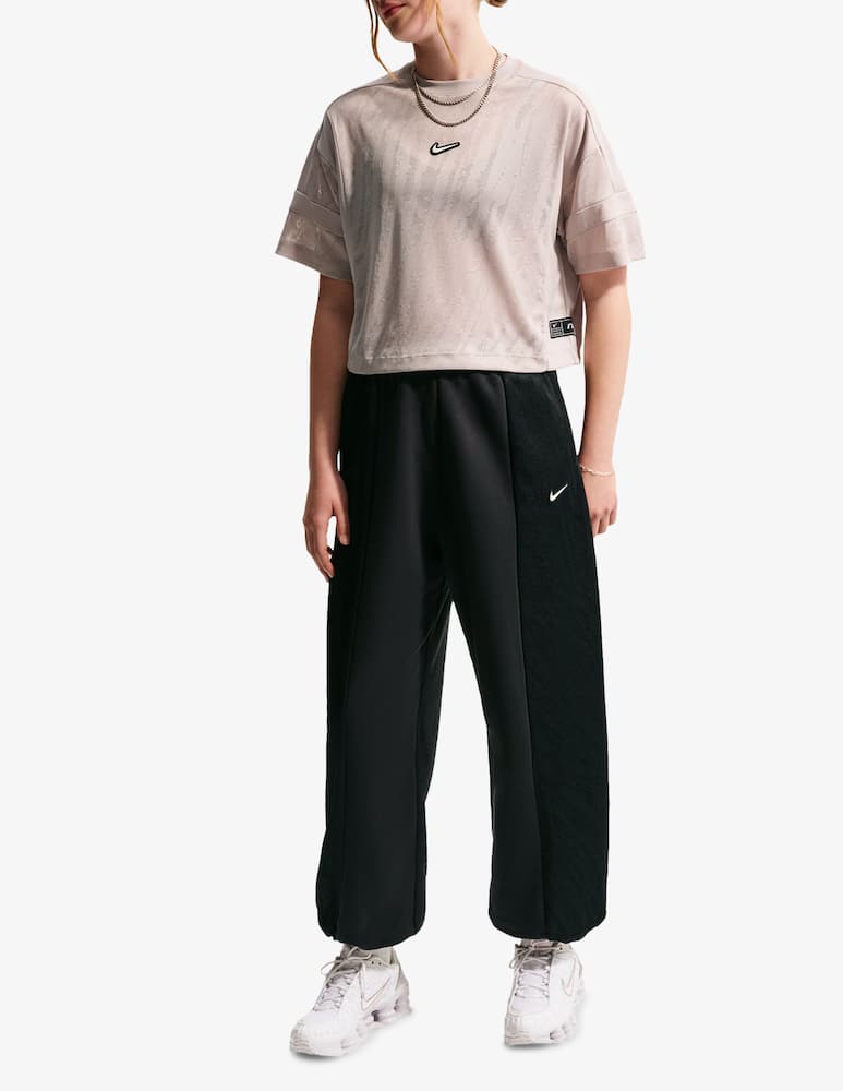 rinascente Nike Fleece wide leg trousers