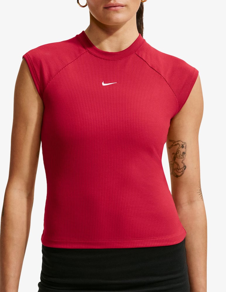 rinascente Nike Top a costine Nike
