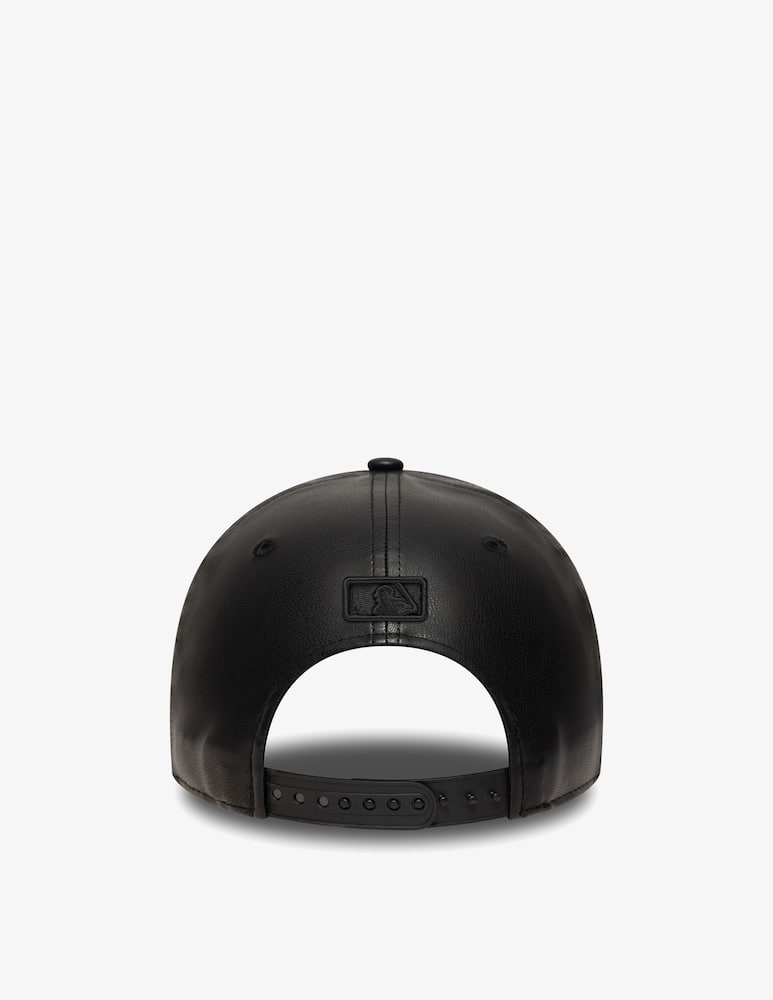 rinascente New Era Mcrown ny faux leather cap