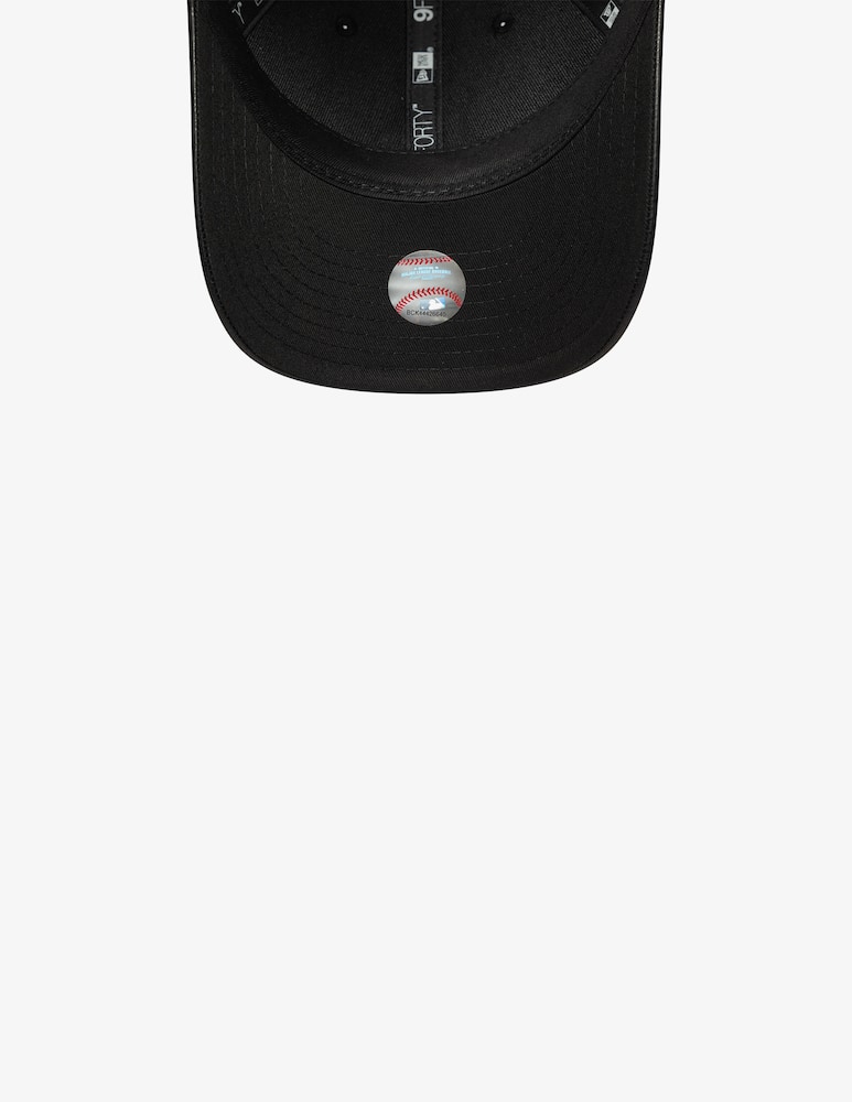 rinascente New Era Mcrown faux leather cap