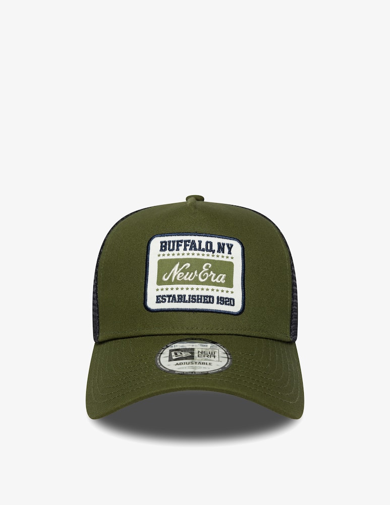 rinascente New Era Newera patch trucker cap