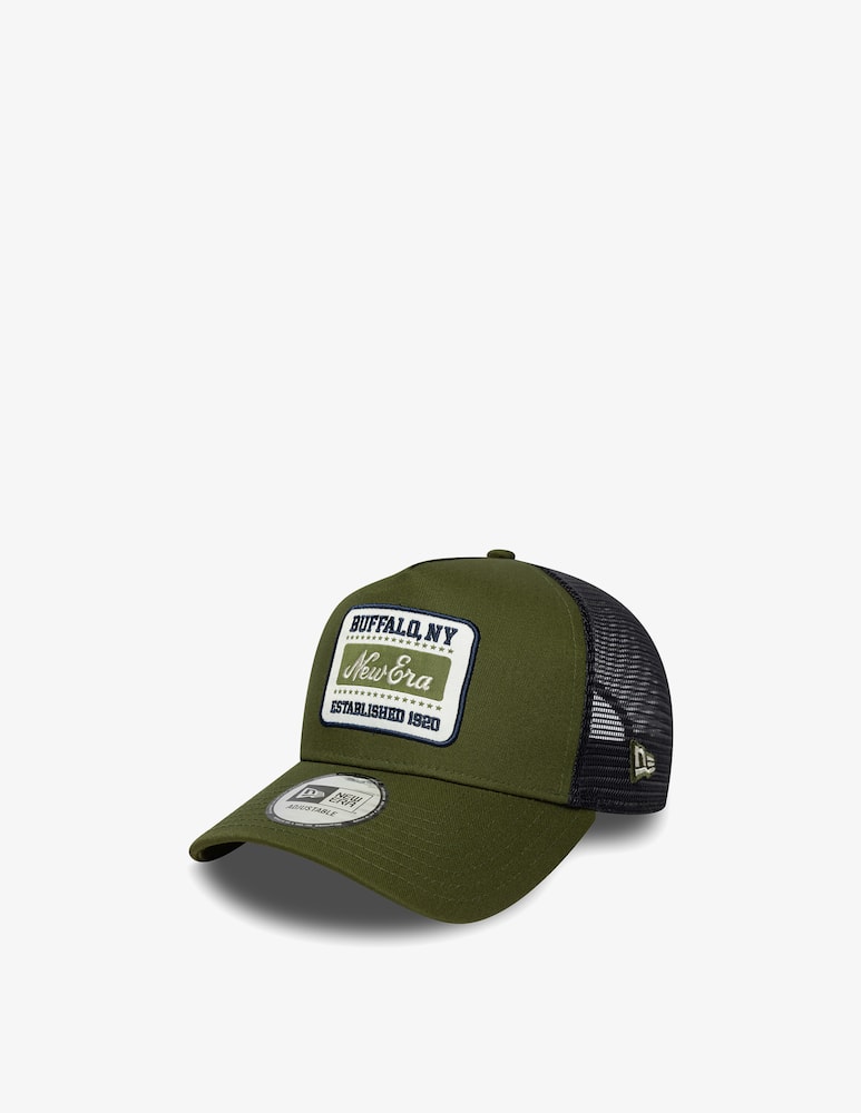 rinascente New Era Newera patch trucker cap