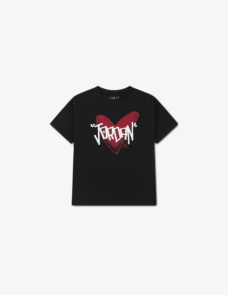 rinascente Nike Jordan T-shirt heart sketch