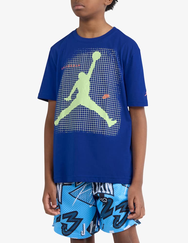 Nike Jordan t-shirt jumper grid blur - picture 2 Nike Jordan t-shirt jumper grid blur - picture 2