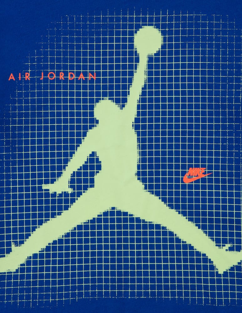 Nike Jordan t-shirt jumper grid blur - picture 4 Nike Jordan t-shirt jumper grid blur - picture 4