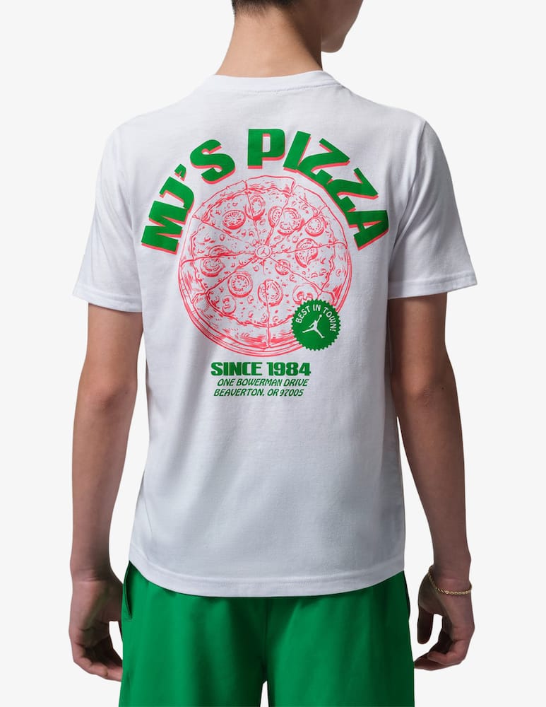rinascente Nike Jordan T-shirt stampa pizza