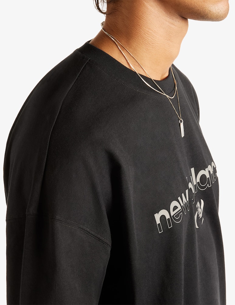 New Balance T-shirt con logo Trackside - immagine 5 New Balance T-shirt con logo Trackside - immagine 5