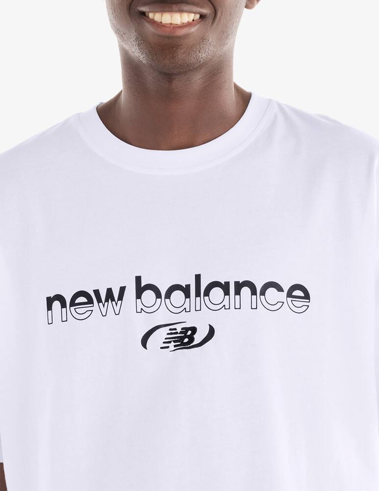 rinascente New Balance T-shirt con logo Trackside