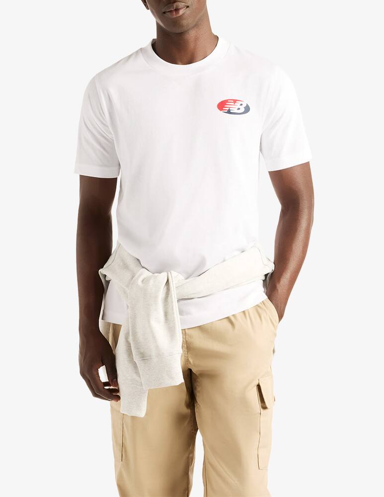 rinascente New Balance Oval badge relaxed t-shirt