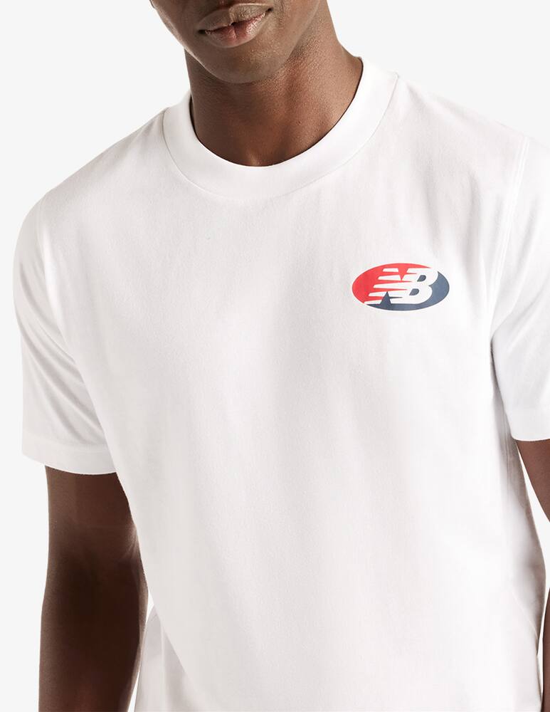 rinascente New Balance Oval badge relaxed t-shirt