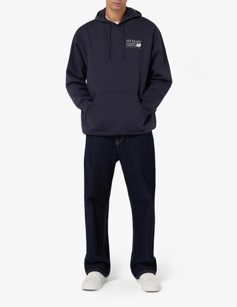 New Balance Felpa con cappuccio in fleece - immagine 2 New Balance Felpa con cappuccio in fleece - immagine 2