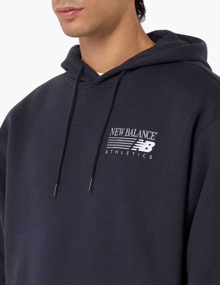 New Balance Felpa con cappuccio in fleece - immagine 4 New Balance Felpa con cappuccio in fleece - immagine 4