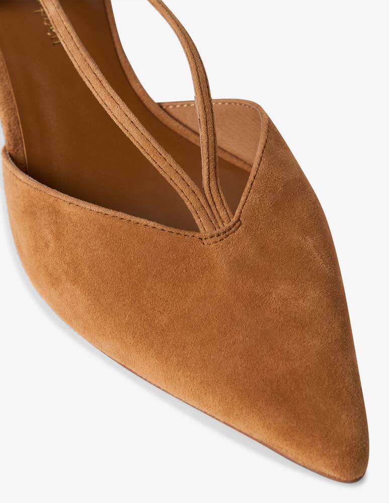 rinascente Jeffrey Campbell Decolleté suede slingback Annemarie