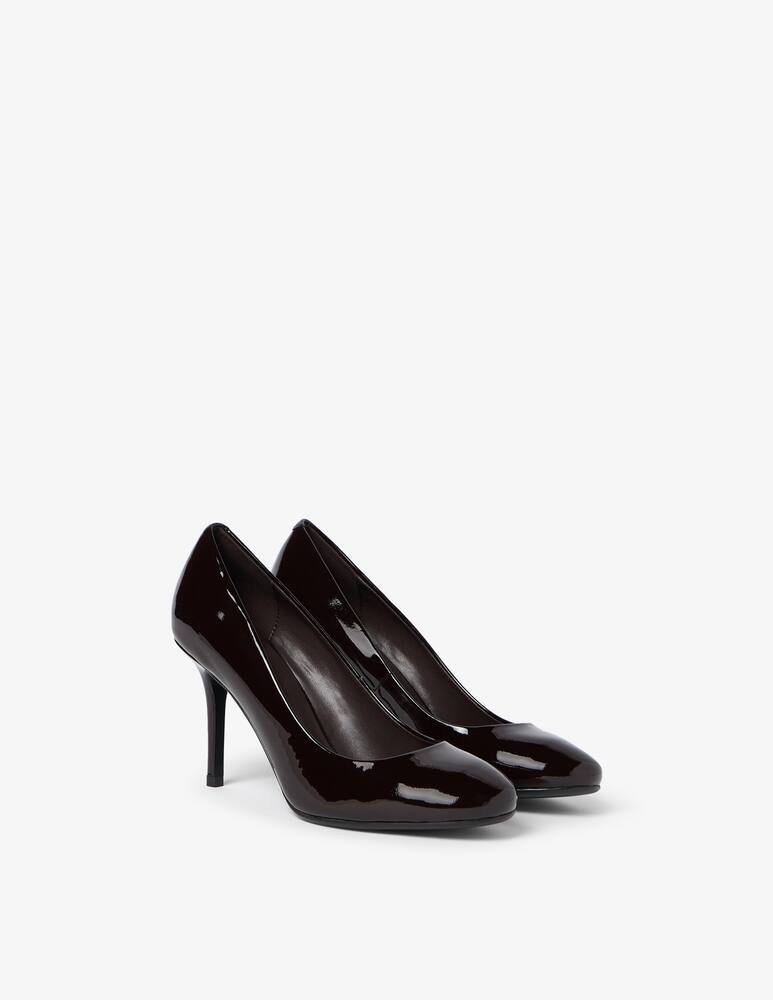 rinascente Jeffrey Campbell Patent round toe pumps