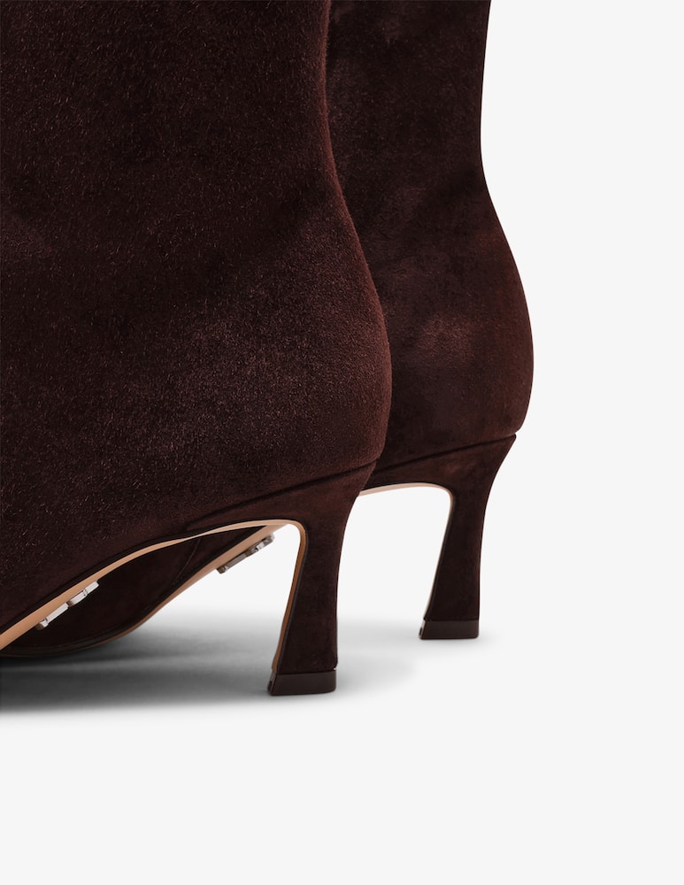 rinascente Steve Madden Lulah suede heeled booties