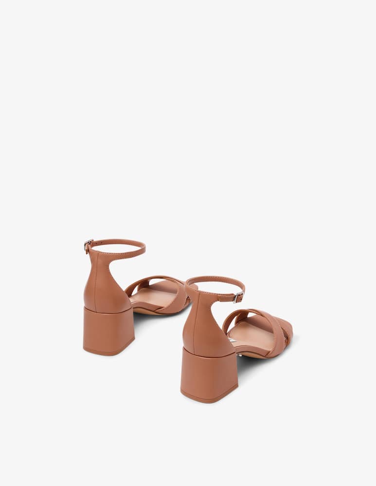 rinascente Steve Madden Sandalo incrociato tacco blocco