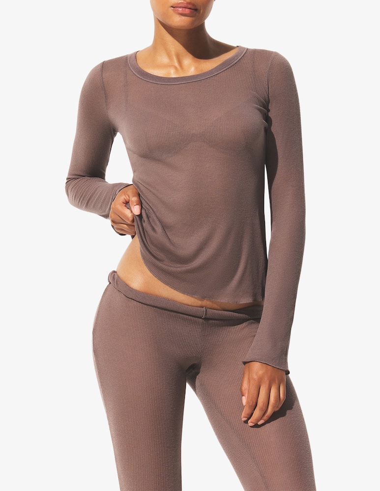 SKIMS Maglia manica lunga homewear - immagine 1 SKIMS Maglia manica lunga homewear - immagine 1
