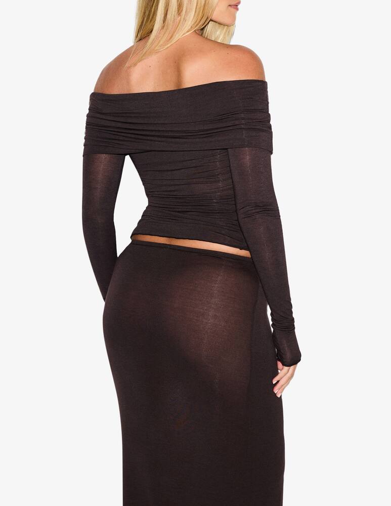 rinascente SKIMS Off-shoulder long sleeved top
