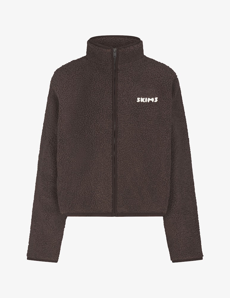 SKIMS Giacca in pile sherpa zip up - immagine 5 SKIMS Giacca in pile sherpa zip up - immagine 5