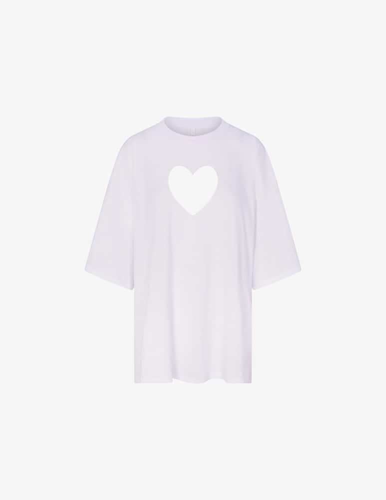 rinascente SKIMS T-shirt cuore oversized