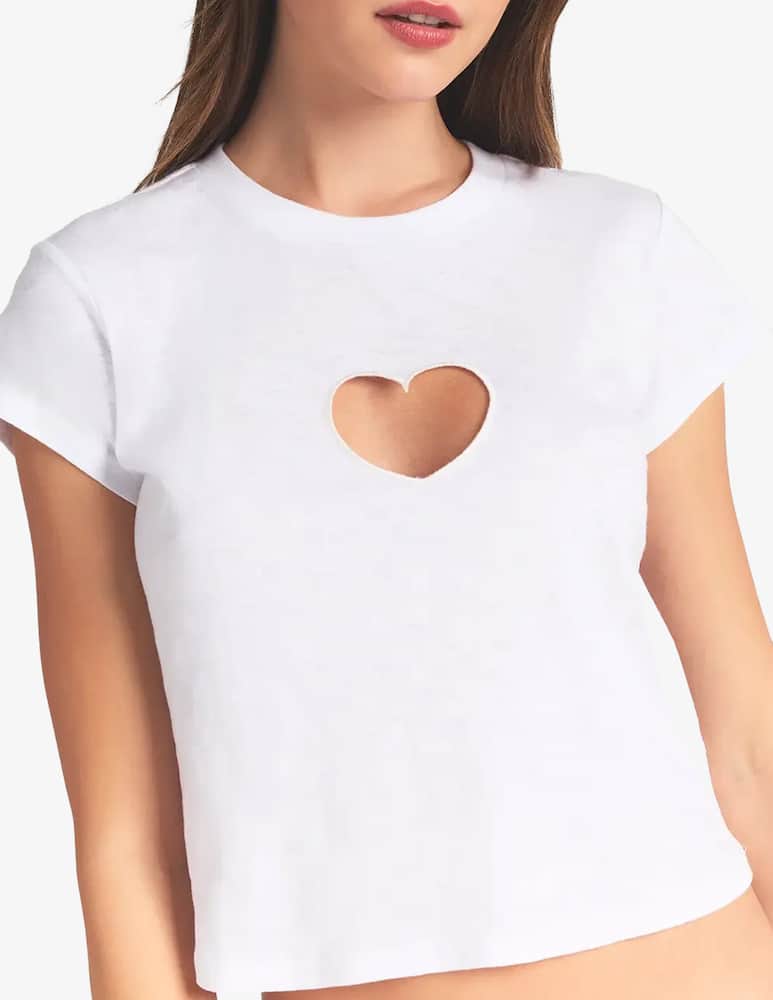SKIMS T-shirt cuore intagliato - immagine 4 SKIMS T-shirt cuore intagliato - immagine 4