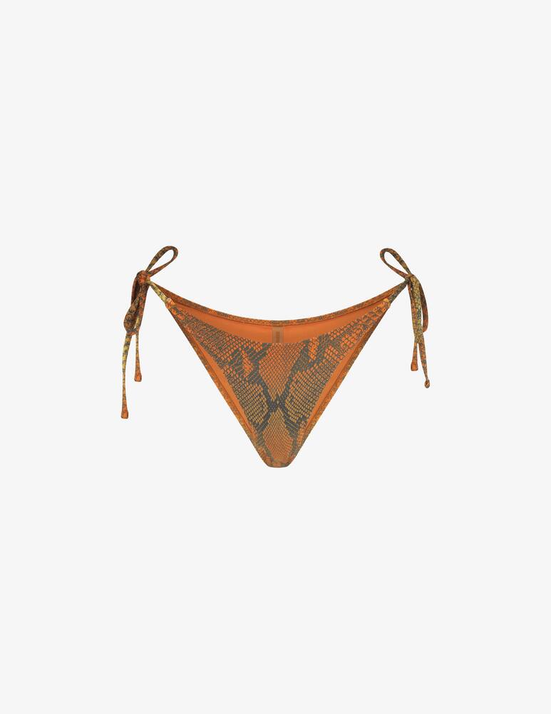 rinascente SKIMS Reptile tie bikini bottom