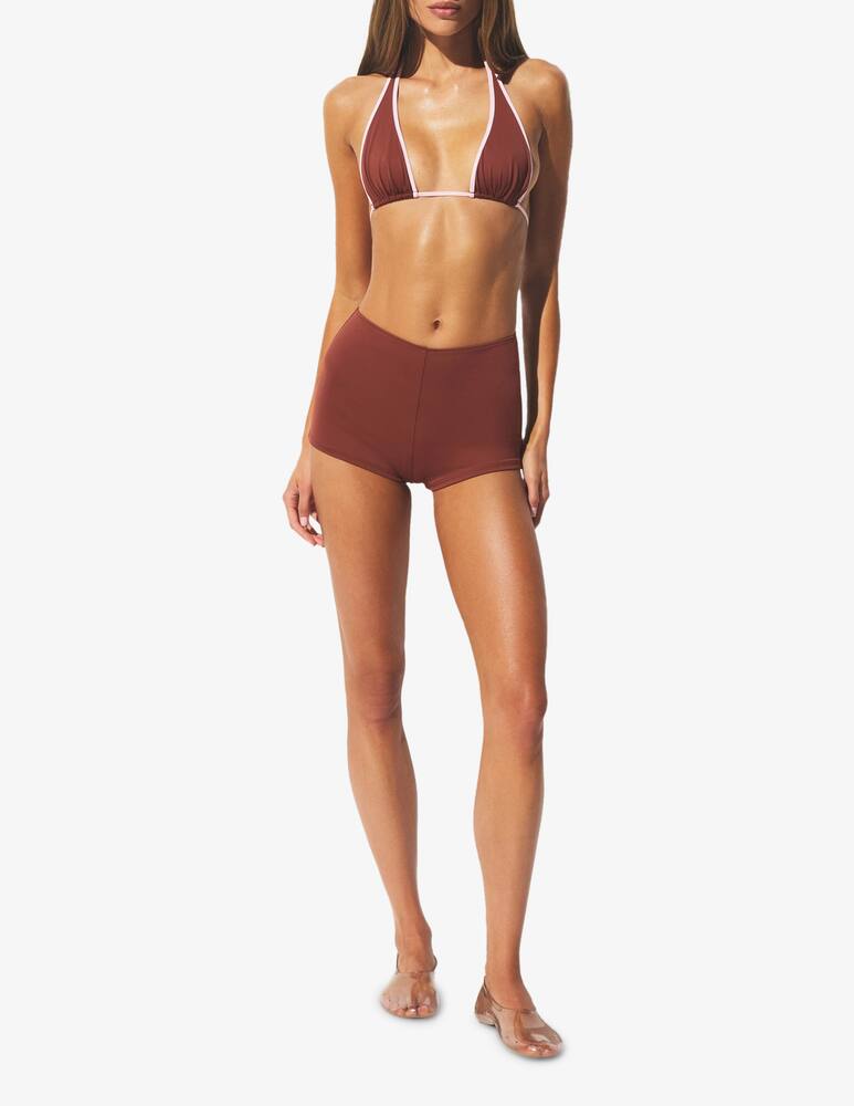 rinascente SKIMS Halter plunge bikini top