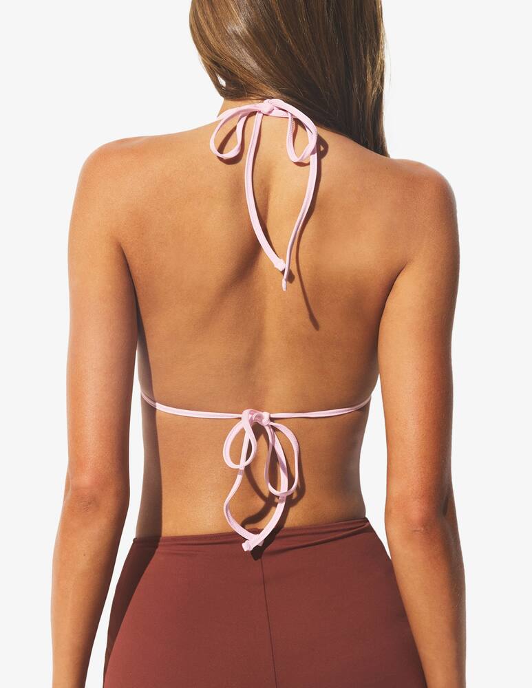 rinascente SKIMS Halter plunge bikini top