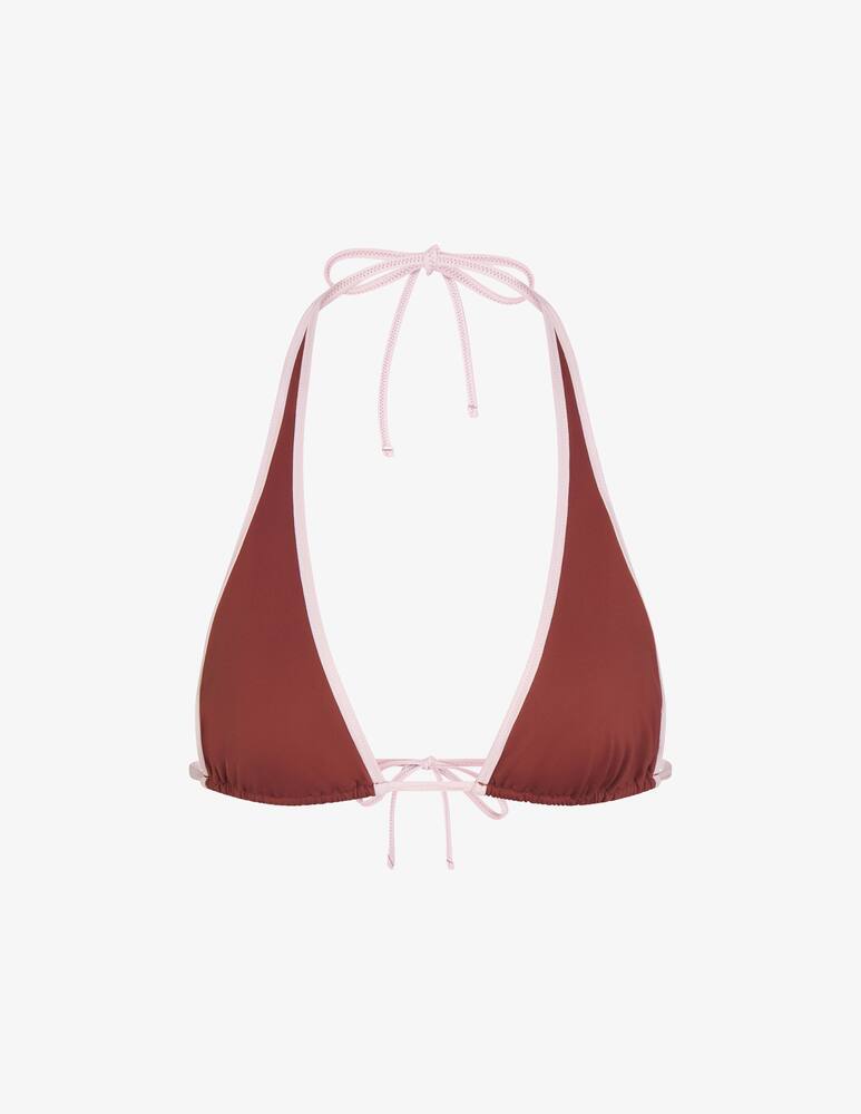 rinascente SKIMS Halter plunge bikini top