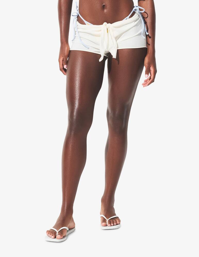 rinascente SKIMS Knot front swim shorts