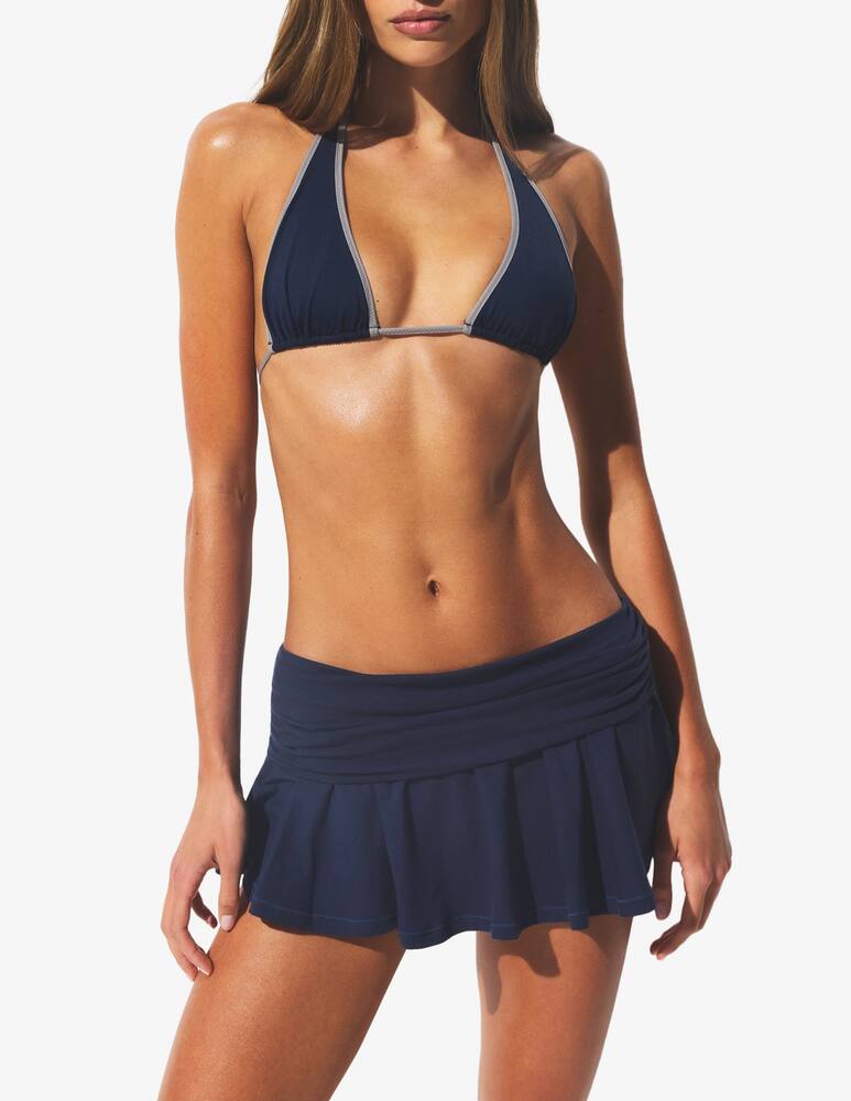rinascente SKIMS Halter plunge bikini top
