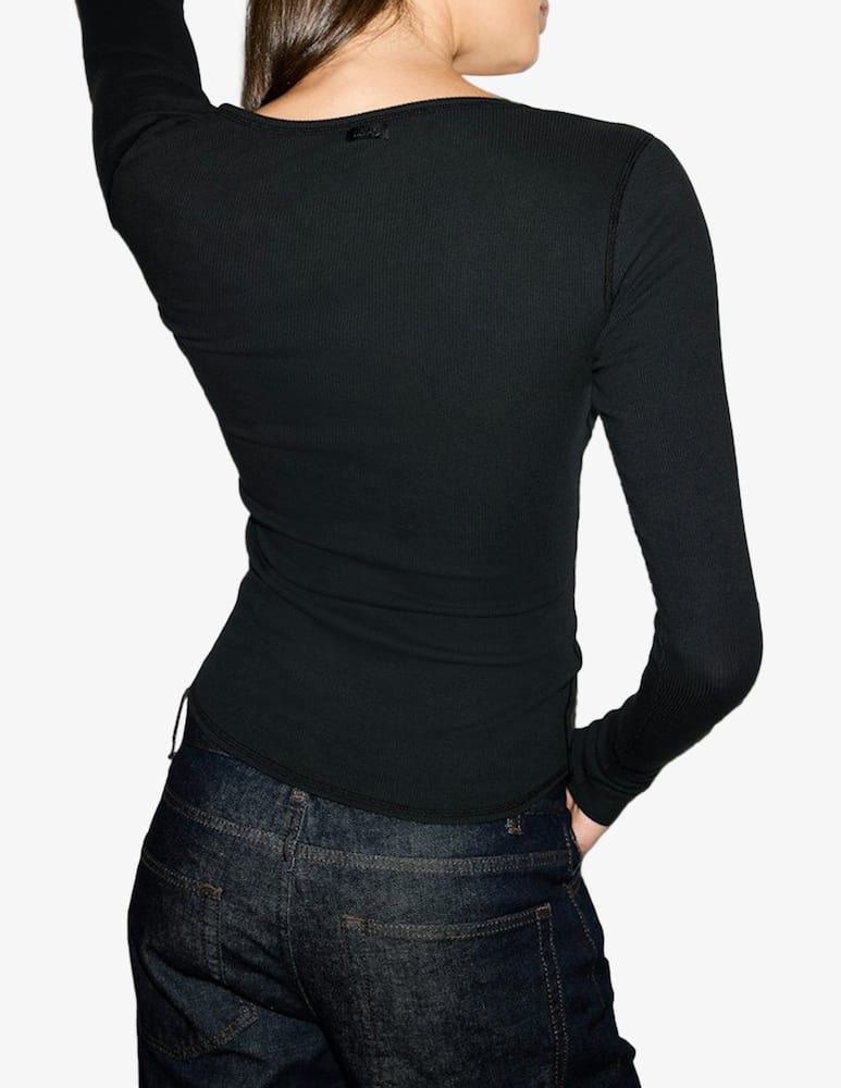 rinascente SKIMS Maglia henley scollo ampio