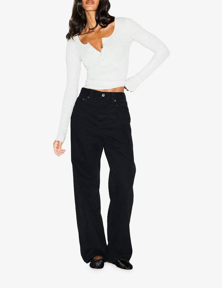 rinascente SKIMS Maglia scollo henley