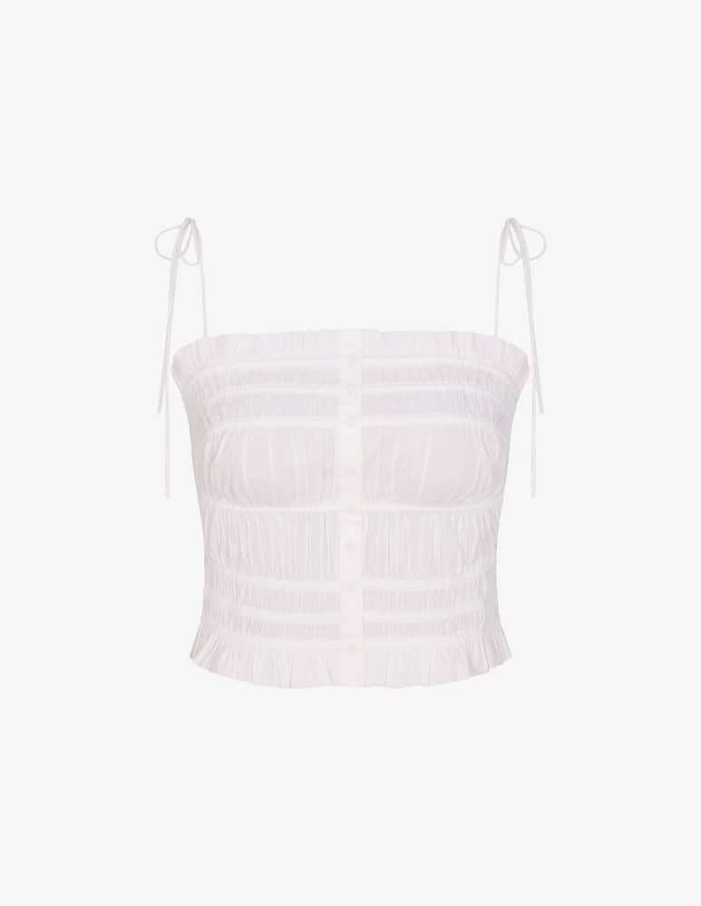 SKIMS Top homewear con rouches - immagine 4 SKIMS Top homewear con rouches - immagine 4
