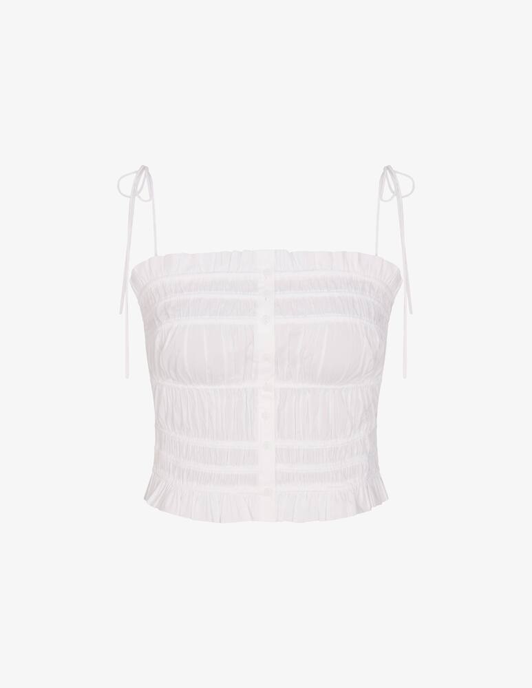 rinascente SKIMS Top homewear con rouches