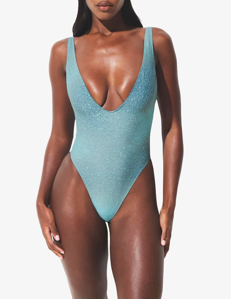 rinascente SKIMS Plunge one piece swimsuit