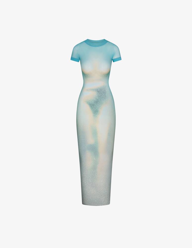 rinascente SKIMS Sheer printed long dress