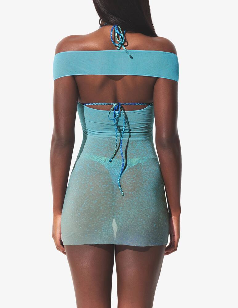 rinascente SKIMS Abstract print mini dress